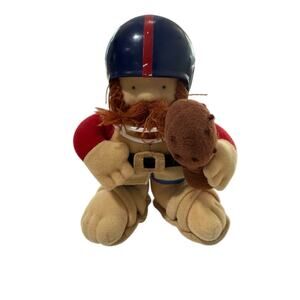 VTG 1983 New York Giants Huddles Plush Team Mascot Collectible Tudor NY 12"